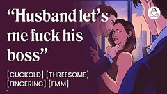 Fucking my husband'_s boss in front of him [cuckold] [erotic audio porn] Thumb