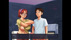 Summertime Saga Cap 31 - mi amiga me muestra sus tetas en el ba&ntilde_o Thumb