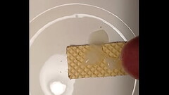 Eating my cum Thumb