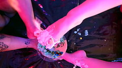 Messy Feet in Cotton Candy &amp_ Cream Thumb