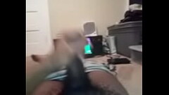 Stroking my dry cock in the afternoon part 6 the final Thumb