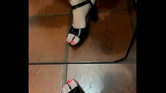Me corro en mis zapatos con tacos Thumb