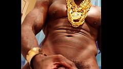 Big Black Hairy Dick Worship Hallelujah Johnson ( The Christ Stroking His Huge Monster Cock Cumming  Thumb
