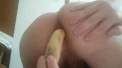 I love shoving bananas up my ass Thumb