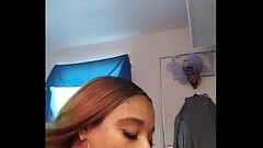 my homegirl just doin what she likes to do suckin white dick god bless her Thumb