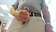 fit dad strokes to nice cumshot Thumb