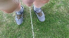 Public Park Pissing Thumb