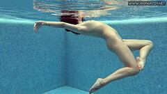 Lady Dee cute shy Czech teen swimming Thumb