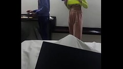 Daring Hot indian Girlfriend Showing Big boobs to hotel food service boy Thumb