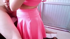 Hot roomate really know how to suck that dick until cum in her mouth after school class Thumb