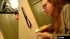 Eating after dance 13, should be careful when playing with food(2022-06-22, 3 days since last orgasm Thumb