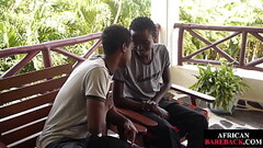 African twink barebacked by amateur bf after tugjob Thumb