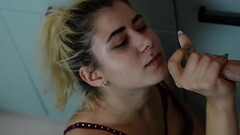 gave a blowjob in the kitchen Thumb