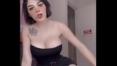 Karely Ruiz showing fans big boobs Thumb