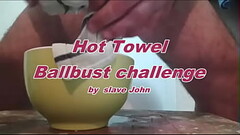 Hot Towel Ballbust Challenge by John Thumb