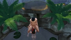 Толстяк залез в пруд (и не только) к молодой нимфоманке Thumb