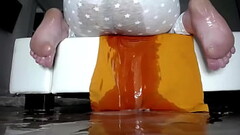 She make Dirty all the floor with big cum Thumb