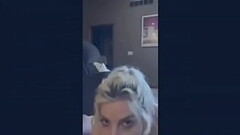 Kinzy Jo hot wife sucking neighbor'_s cock startled when husband comes home Thumb