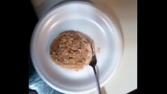 Peanut butter pancake with cum, yum Thumb