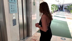 Sexy &amp_ Horny Slut Wife Masturbates On The Hotel'_s Balcony In Playa de las Americas, Tenerif Thumb