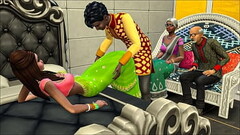 step Mom and step Dad watch step brother and step sister have sex bound  by their parents to do othe Thumb