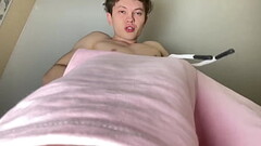 Hot Teen can'_t Hide his Monster COCK in Shorts / 23 Cm / Sexy / Big Dick / Fit / Cum / Horny /  Thumb