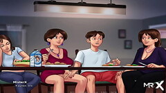 SummertimeSaga - Two Matures Play With Handles Under The Table E2 # 64 Thumb