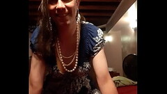 Sissy Jade Banging In A Blue Dress Thumb
