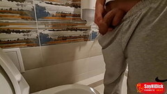 Guy films him peeing in the toilet Thumb
