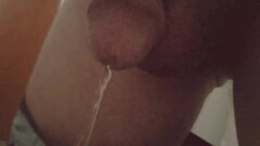 I Piss Sideways With My Bent Curved Twisted Broken Irish Mushroom Headed Dick As I Always Have Thumb