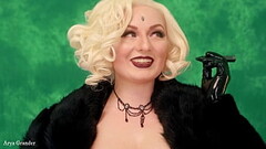 Femdom JOI POV Fur and Smoke Fetishes FREE porn video (Arya Grander) Thumb