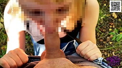 My girlfriend pulled me out into nature to arrange a surprise - suck my dick in the street AnnyCandy Thumb