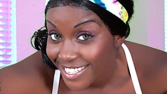 Black amateur babe sucks a dick and gets fucked Thumb