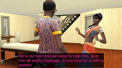 Indian step Mom Hardly Convinced By step Dad to have first time sex with step Son to Deflower in an  Thumb