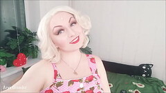 FemDom POV Hidden Strapon Role Play Game Selfie Video Arya Grander Thumb