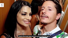 Rosa gives head in the taxi &amp_ rides dick in the flat! Milfakia.com Thumb