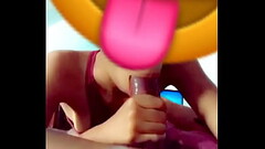 Light skinned Sucking BBC Thumb