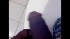 Black solo thick cumshot Thumb