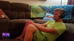 Gamer Loves Playing With His Cock (Preview) Thumb