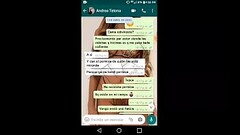 The most busty in the classroom on a video call, got horny on whatsapp and the rest was recorded Thumb