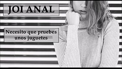 JOI anal. La due&ntilde_a del sex shop quiere probar unos juguetes contigo. Thumb