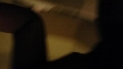 Slow stroking from the back Thumb