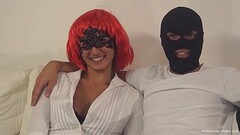 Shy amateur couple make their first homemade porno Thumb
