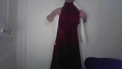 Your favourite crossdresser having fun after a night at the gala Thumb