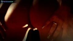 Hot European MILF Sandra Romain creative tease and kinky bondage solo video Thumb
