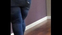 Big round white girl ass Thumb
