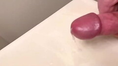 Slow motion cum spurt Thumb