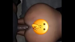 She squealin trying to take the dick Thumb