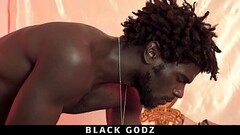 Cute Twink Gets His Ass Barebacked By Big Black Cock Thumb