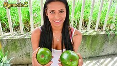 MAMACITAZ - Lucky Dude Gets To Fuck A Real Hot Latina That He Just Picked Up - Indira Uma Thumb